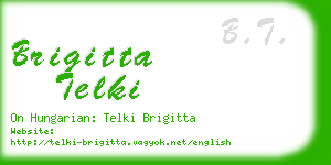 brigitta telki business card